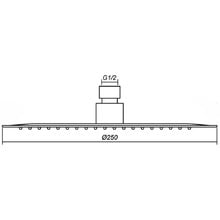Clovelly 250mm Shower Head